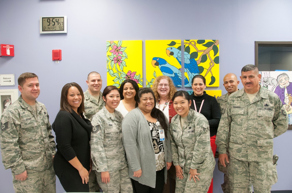 163d MXS delivers holiday cheer