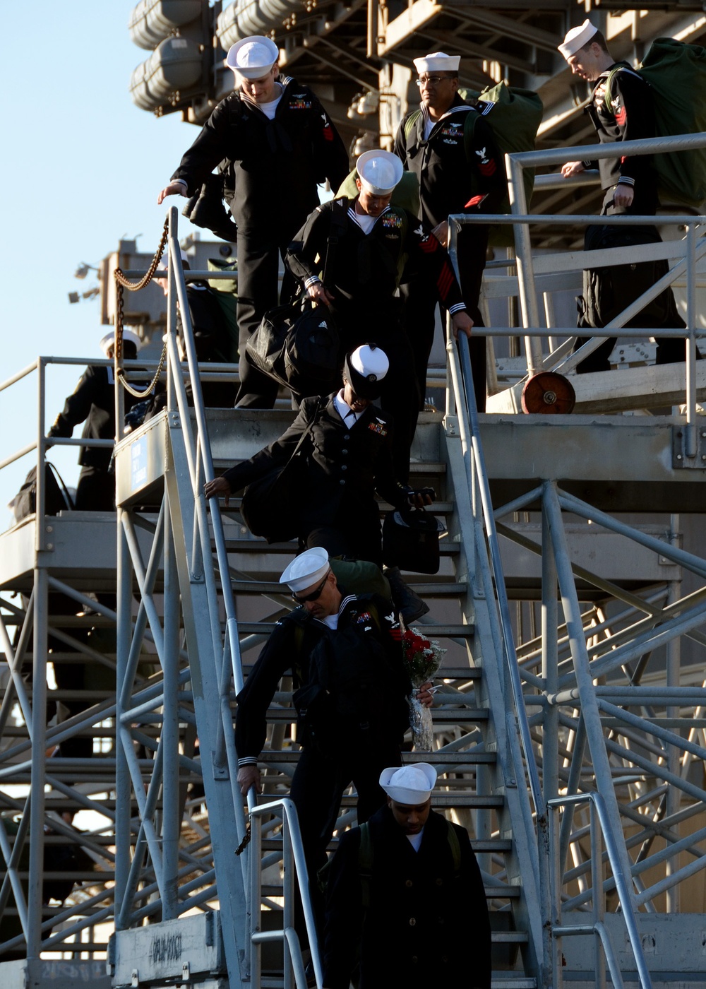 USS Dwight D. Eisenhower (CVN 69) homecoming