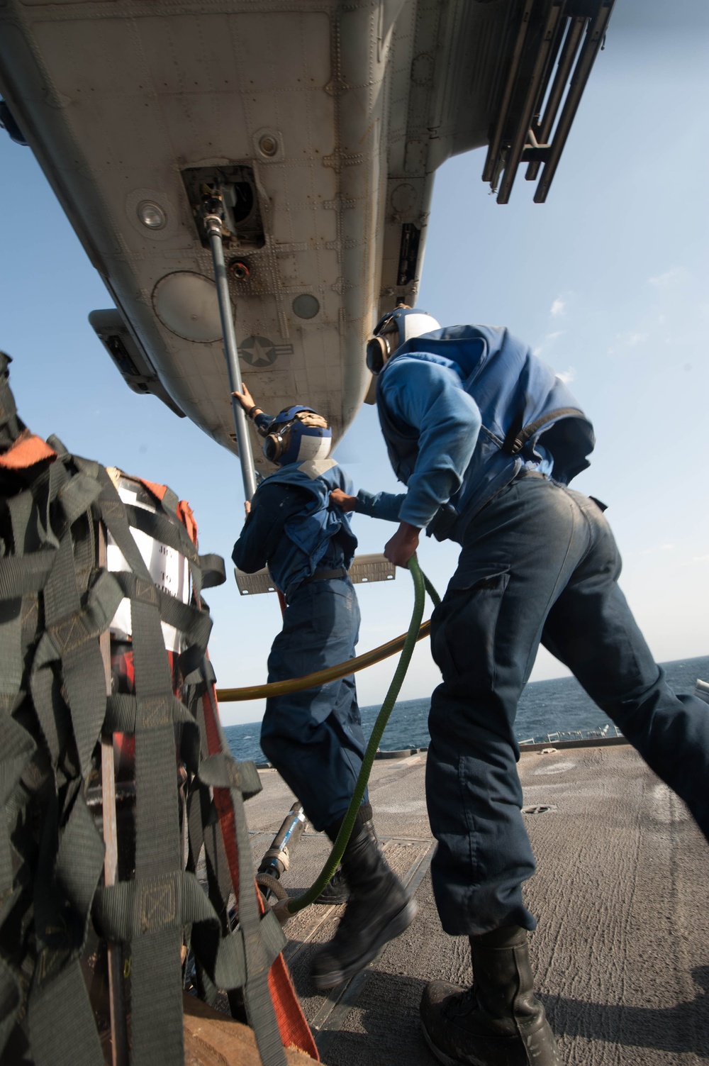 USS Mobile Bay operations