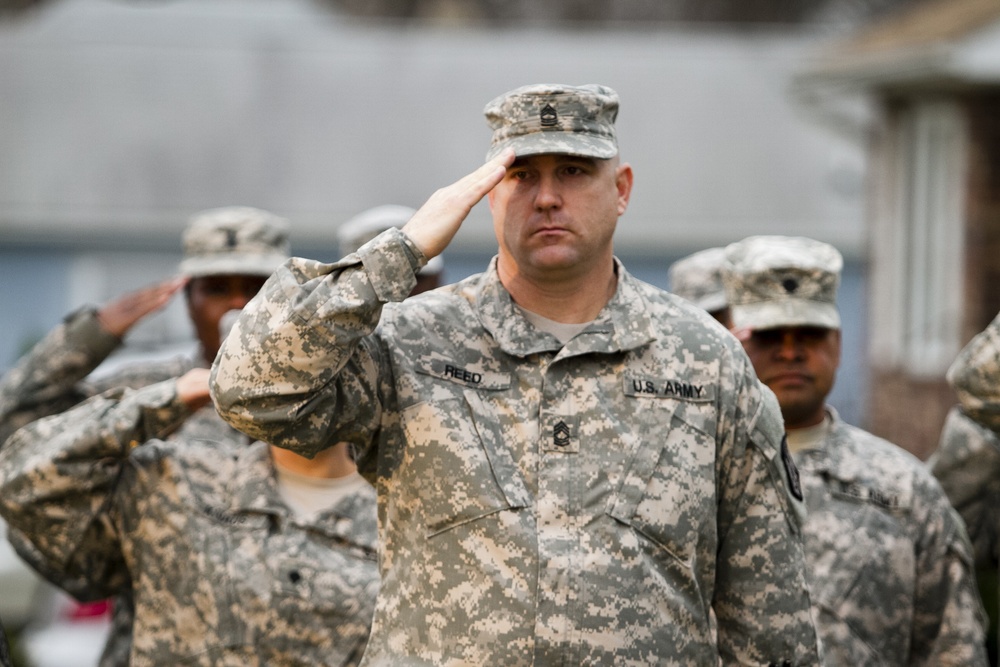 Army Reserve's 200th Military Police Command surprises Baltimore youth