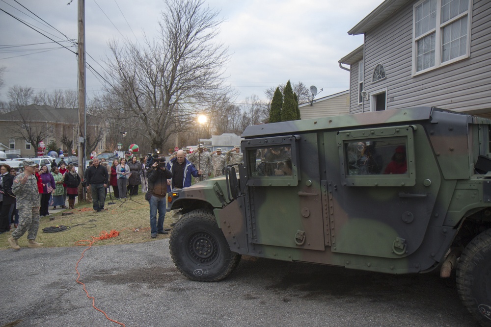 Army Reserve's 200th Military Police Command surprises Baltimore youth