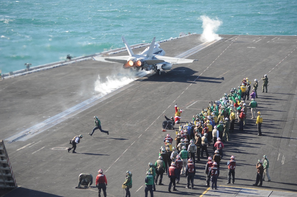 USS Dwight D. Eisenhower flight operations