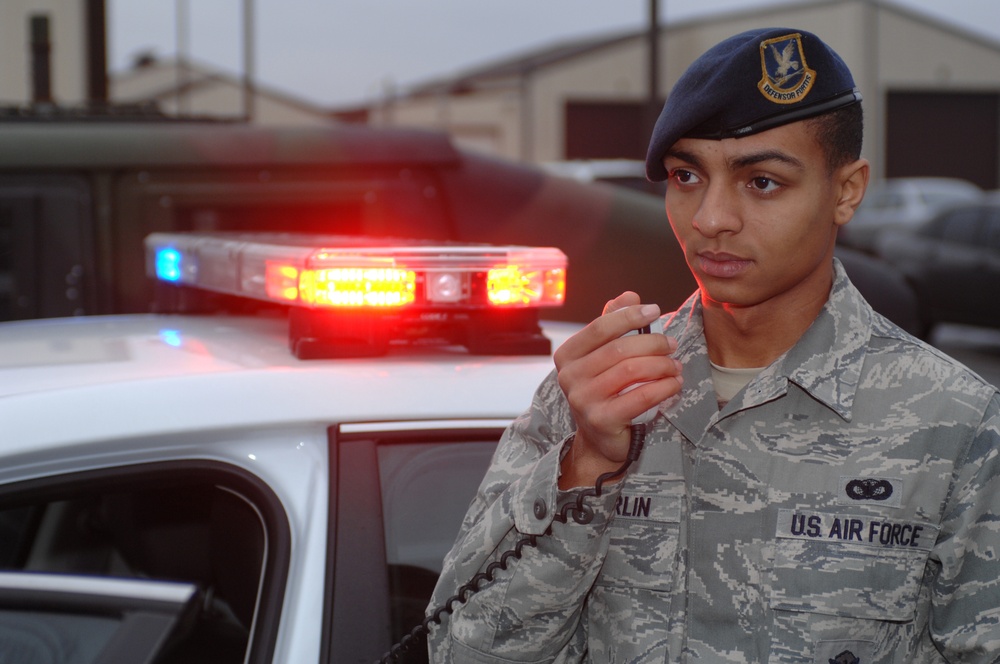 Response force member displays “Excellence in All We Do”