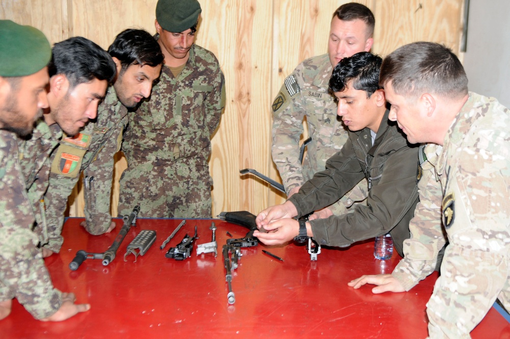 Advisory brigade prepares Afghan soldiers to train themselves