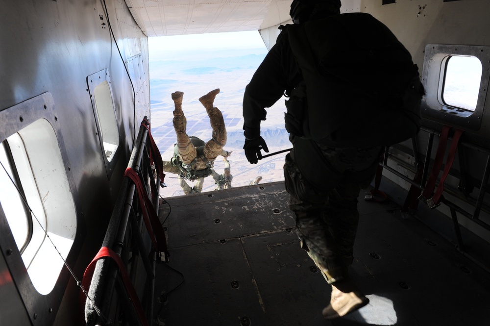 High altitude low opening jumps