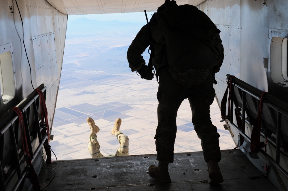 High altitude low opening jumps