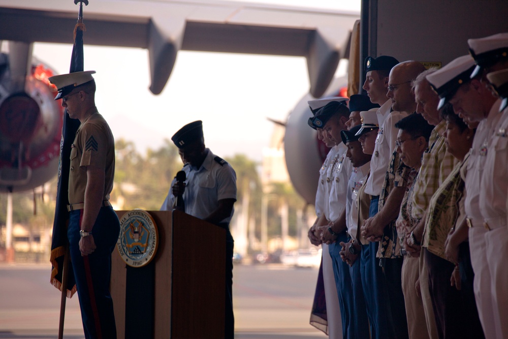 JPAC Repatriation Ceremony