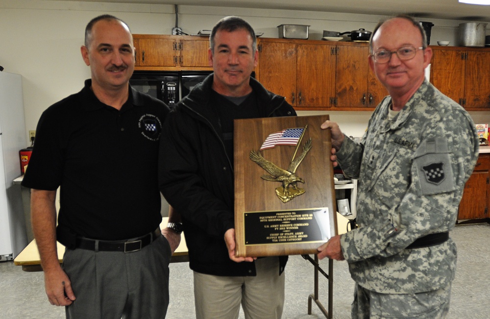 Fort Pickett Army Reserve site earns top supply excellence award