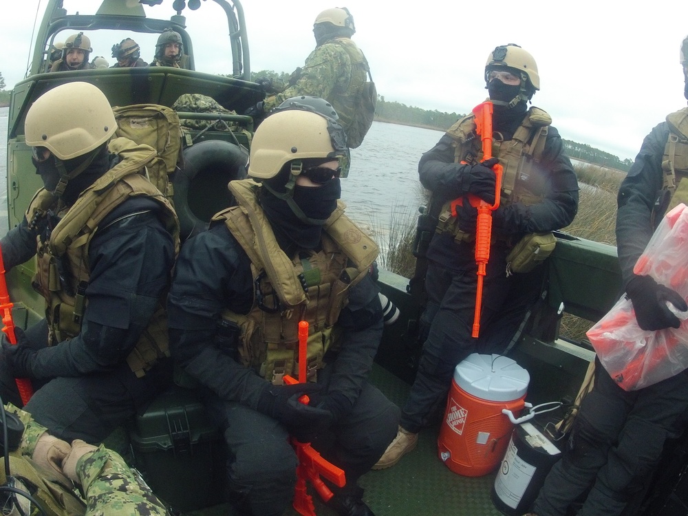 Navy special boat team prepares locally for counter-drug ops abroad