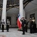 CNO visit Chilean navy leadership