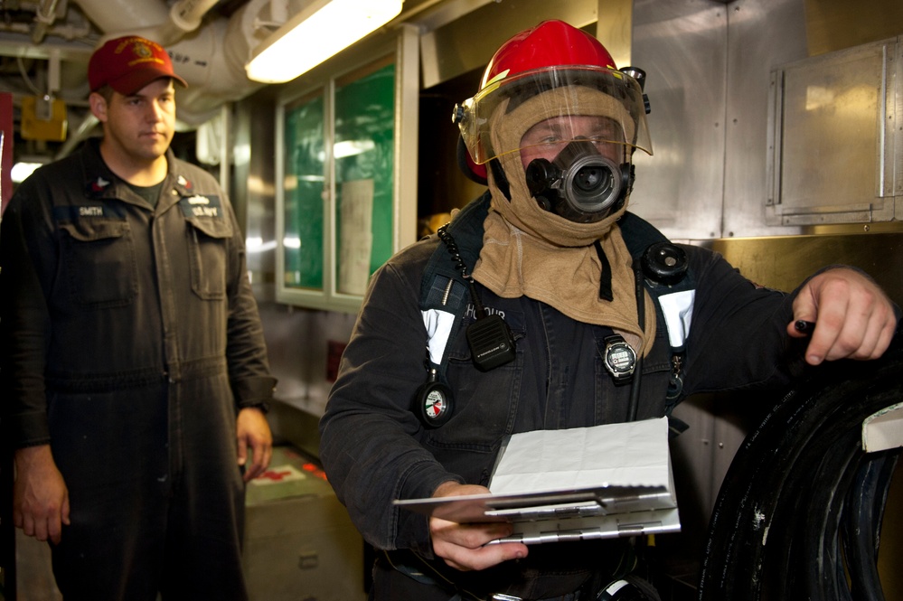 USS Cowpens operations