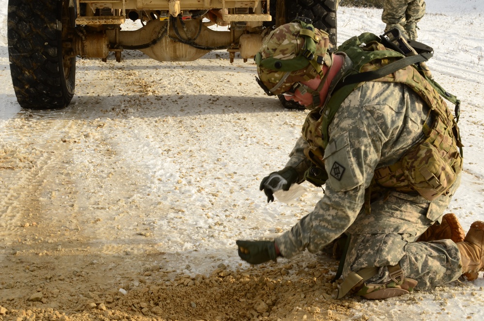 541st Engineer Company situational training Exercise