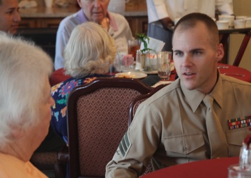 Marine Wing Support Squadron 273 visits Morningside of Beaufort