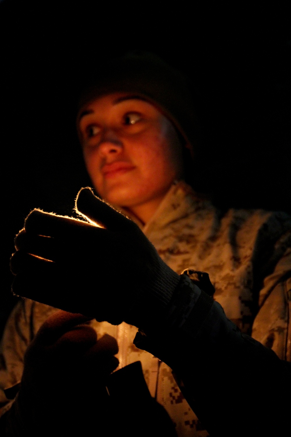 Servicemembers observe moment of silence, candlelight vigil for Sandy Hook victims, families