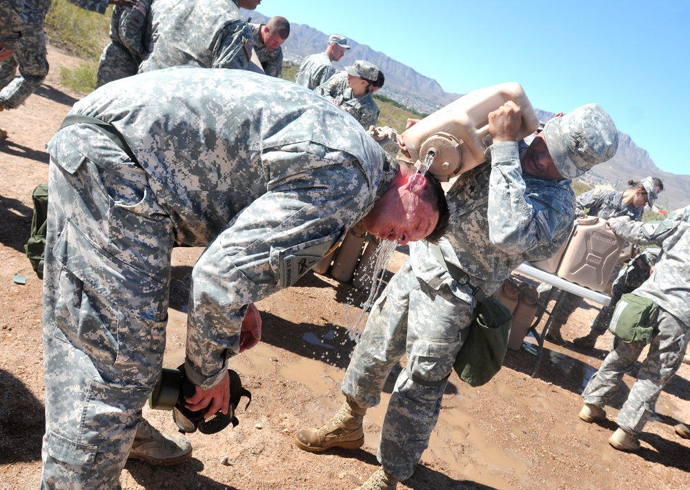 ‘Highlander’ support soldiers engage in CBRN training
