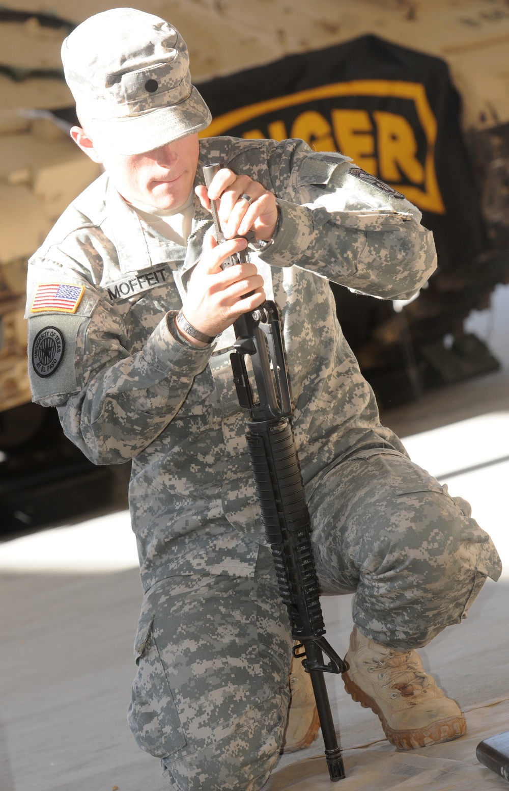 UTEP cadets partner with ‘Steel Tigers’ for weapons training