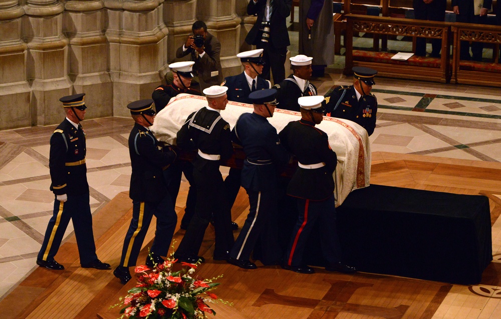 Senator Daniel Inouye memorial service