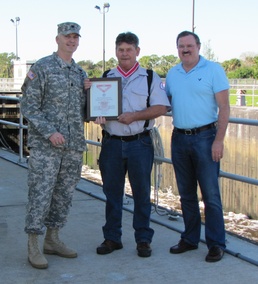 Corps lock leader receives Steel de Fleury Medal