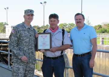Corps lock leader receives Steel de Fleury Medal