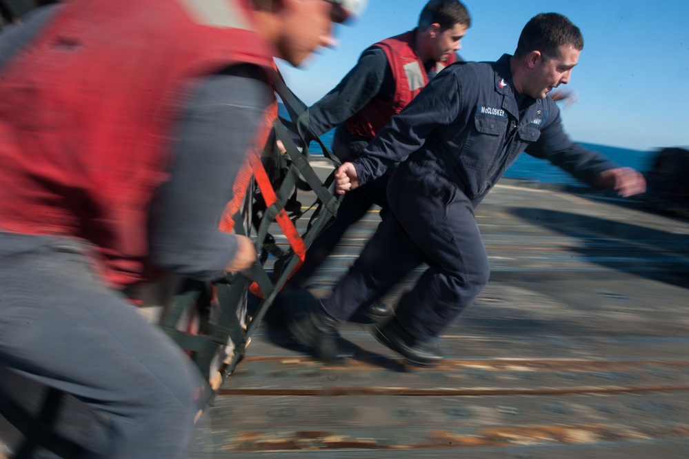 Vertical replenishment