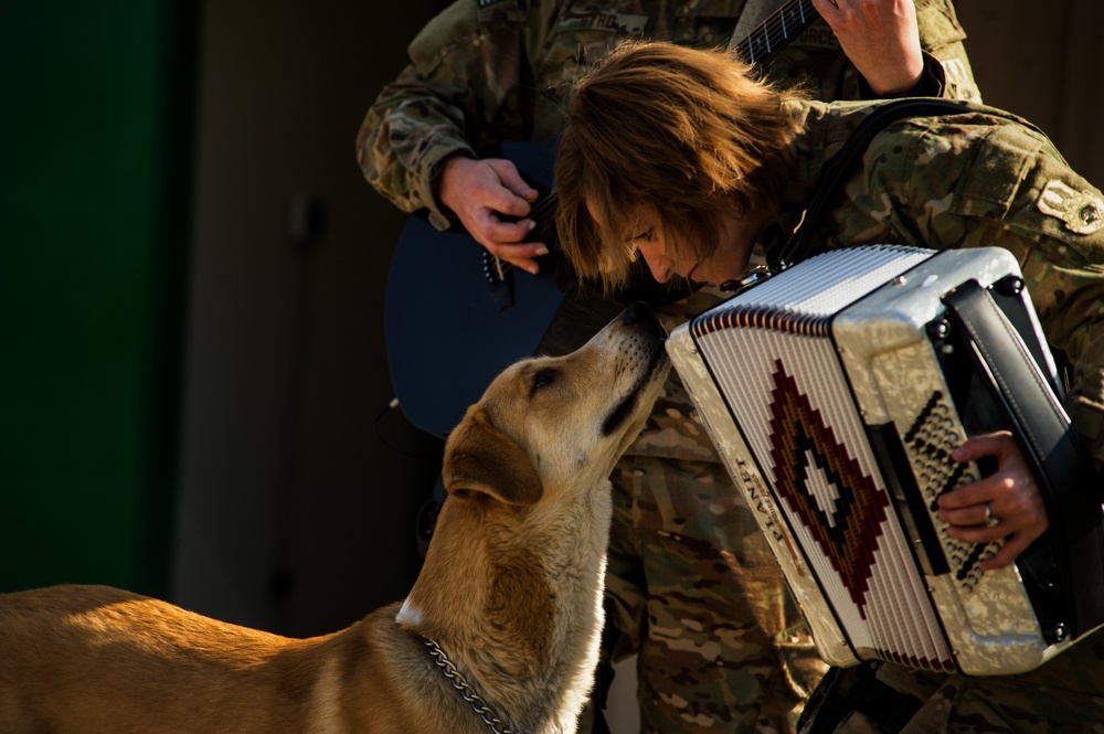 AFCENT Band brings music to Kandahar