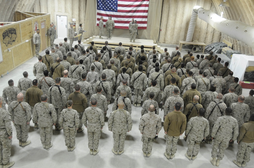 Two Seabees receive ‘Badge of Merit’ in Afghanistan