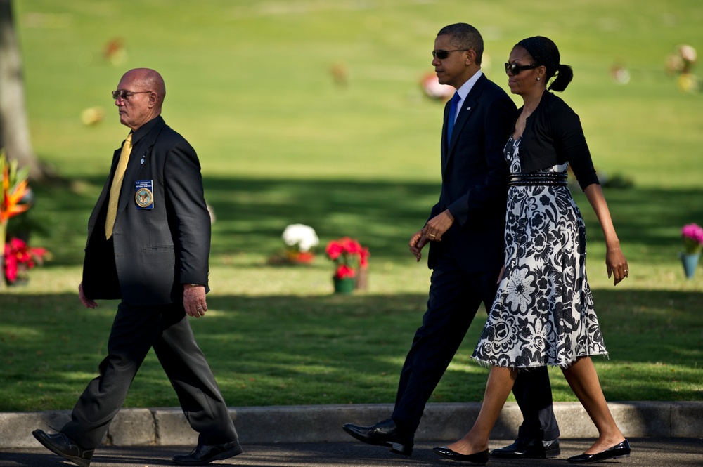 Sen. Daniel K. Inouye memorial service in Hawaii