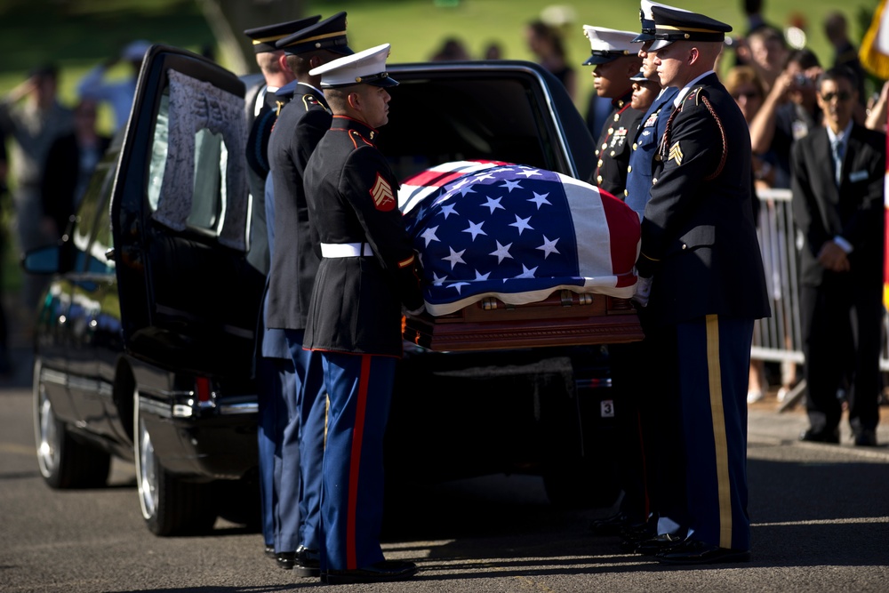 Sen. Daniel K. Inouye Memorial Service in Hawaii