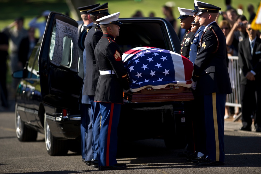 Sen. Daniel K. Inouye memorial service in Hawaii