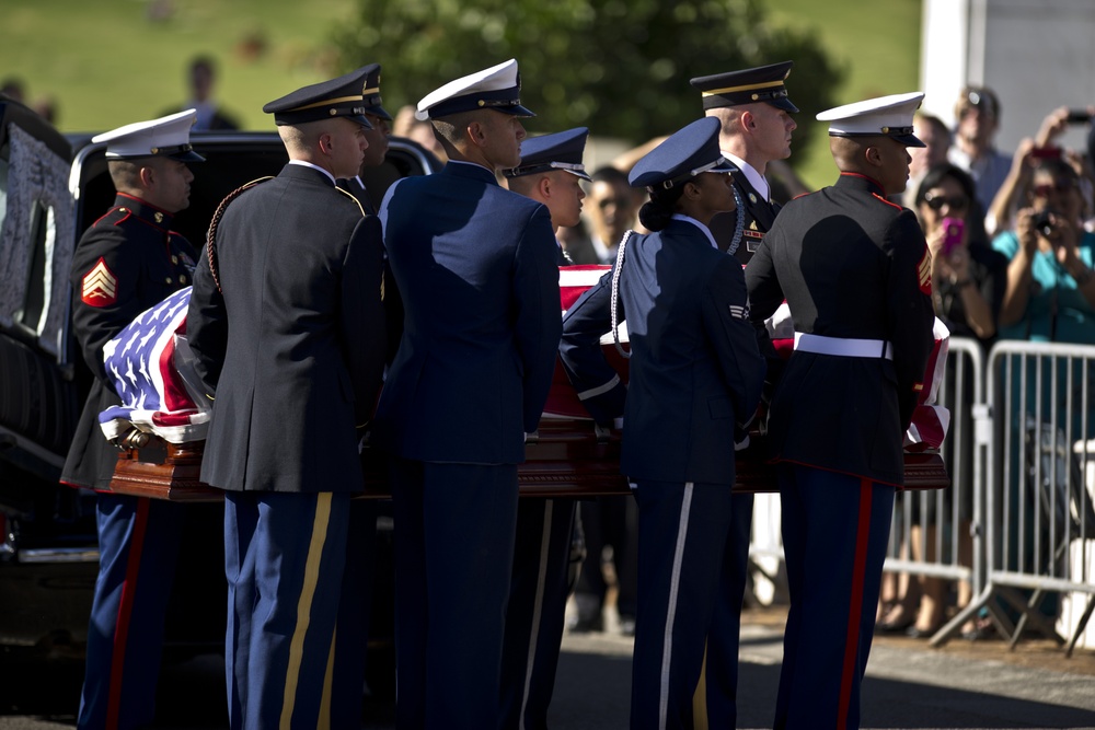 Sen. Daniel K. Inouye memorial service in Hawaii