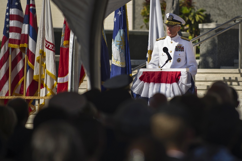 Sen. Daniel K. Inouye memorial sService in Hawaii