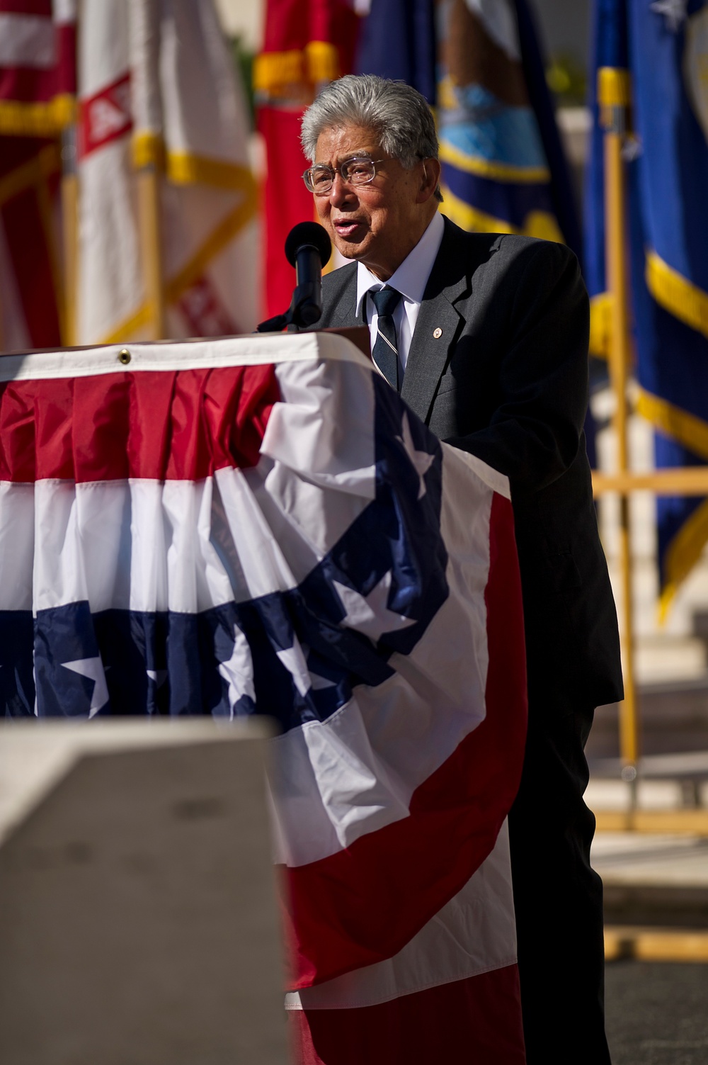 Sen. Daniel K. Inouye memorial service in Hawaii