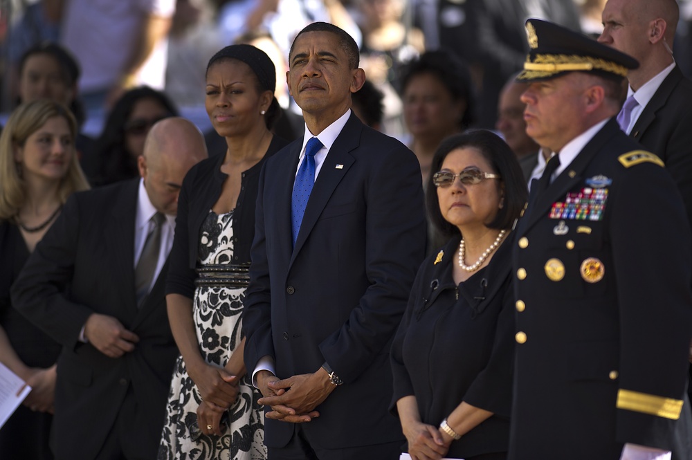 Sen. Daniel K. Inouye memorial service in Hawaii