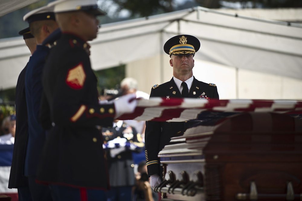 Sen. Daniel K. Inouye memorial service in Hawaii