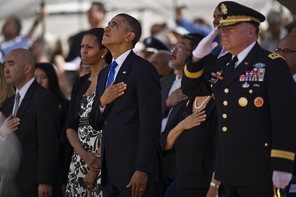 Sen. Daniel K. Inouye memorial service in Hawaii