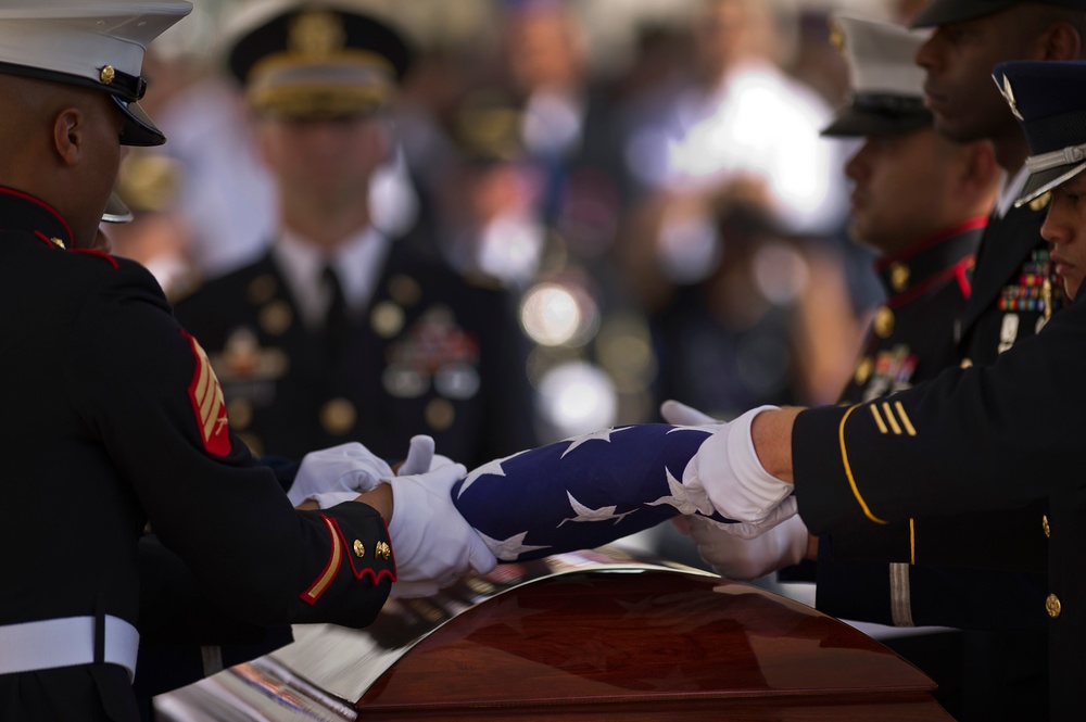 Sen. Daniel K. Inouye memorial service in Hawaii