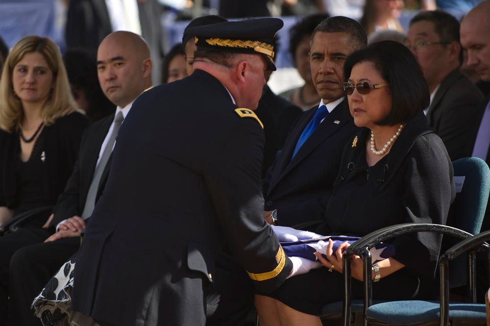 Sen. Daniel K. Inouye memorial service in Hawaii