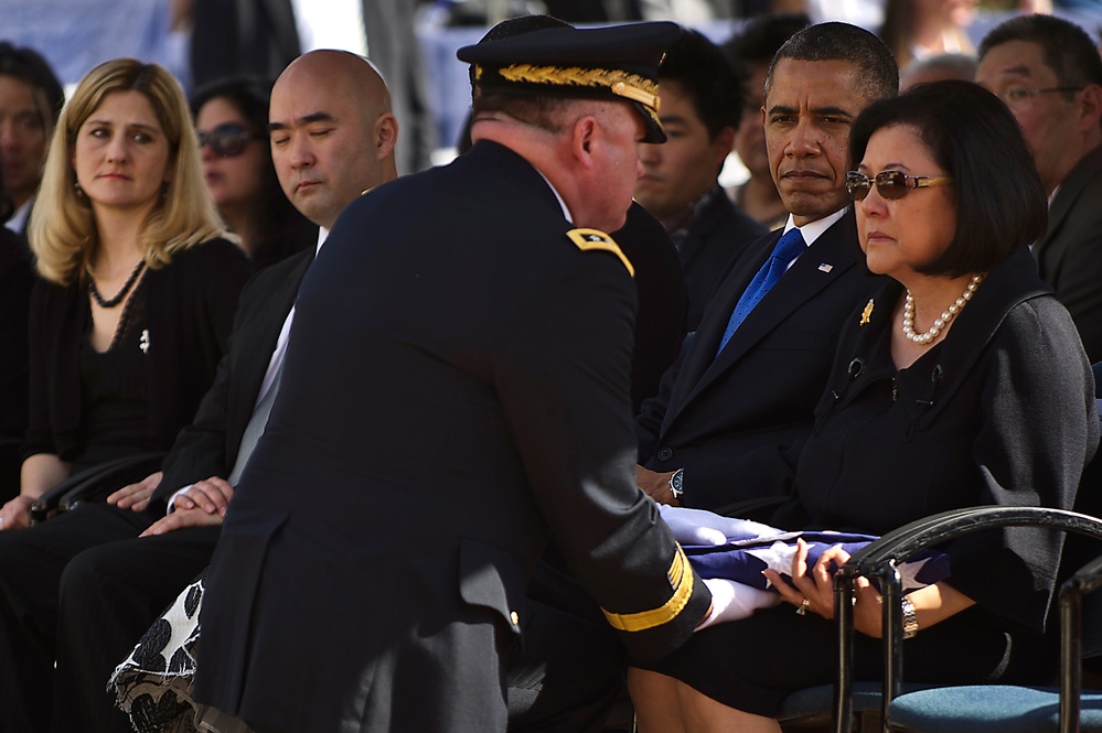 Sen. Daniel K. Inouye memorial service in Hawaii