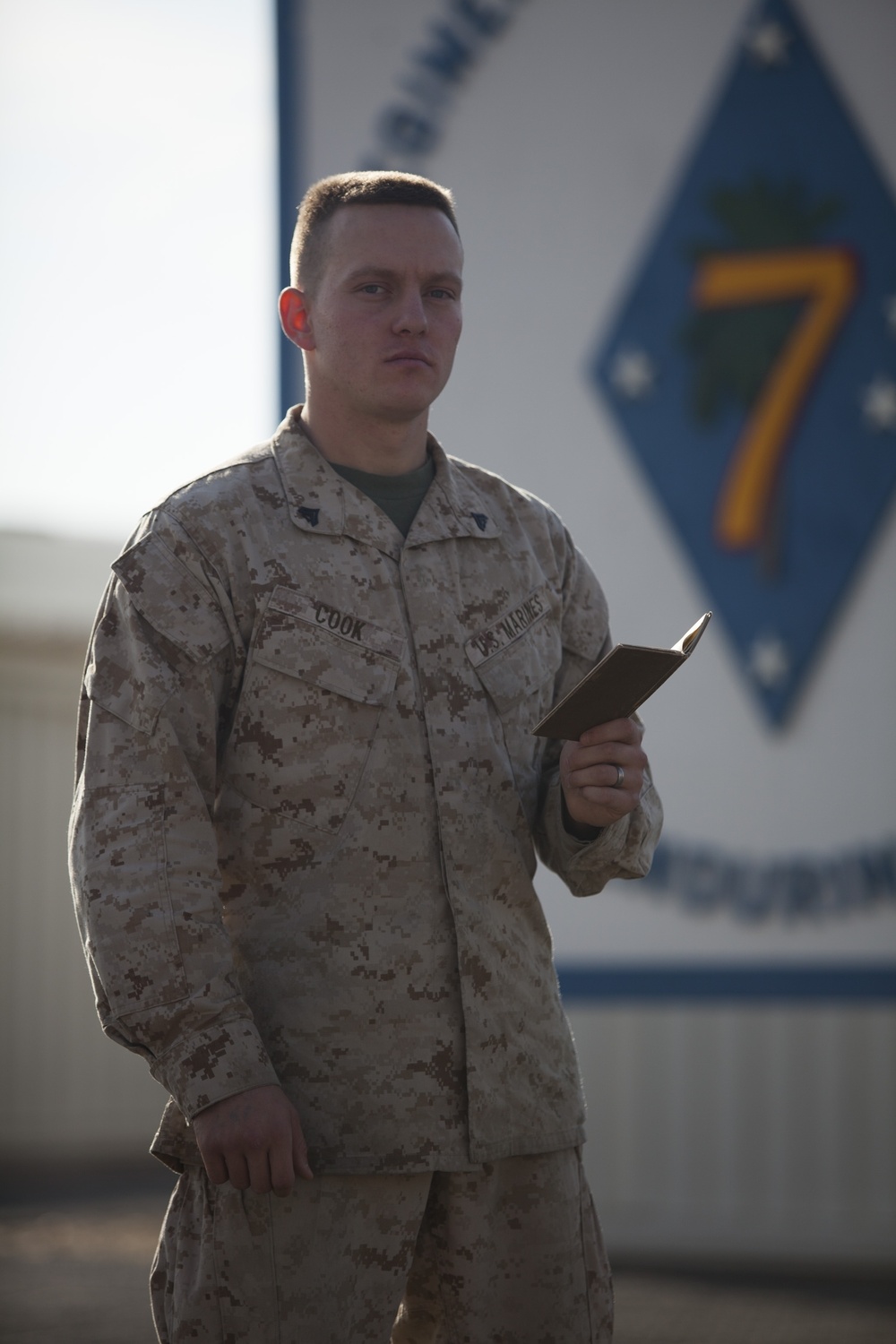 Deployed Marine follows grandfather’s footsteps