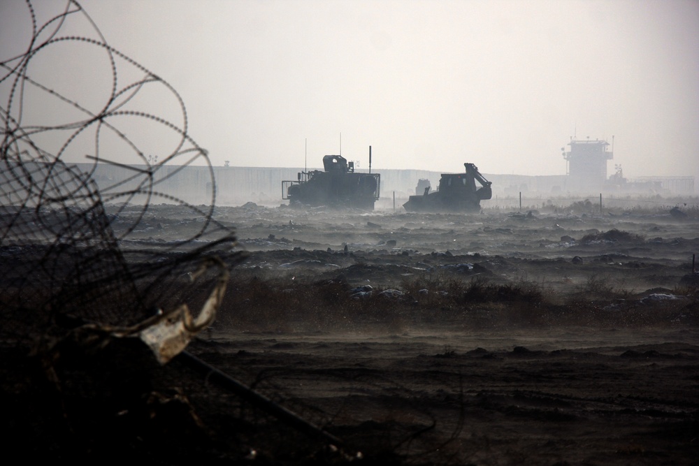 Mine clearing, Afghanistan