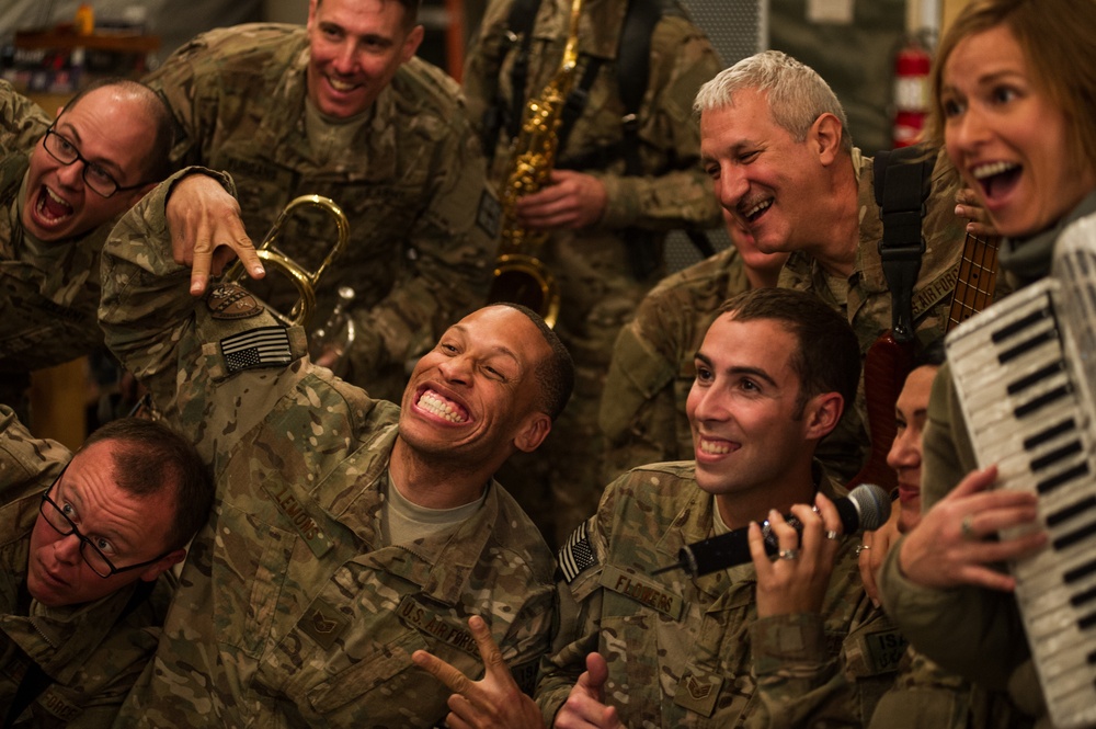 AFCENT Band brings music to Kandahar