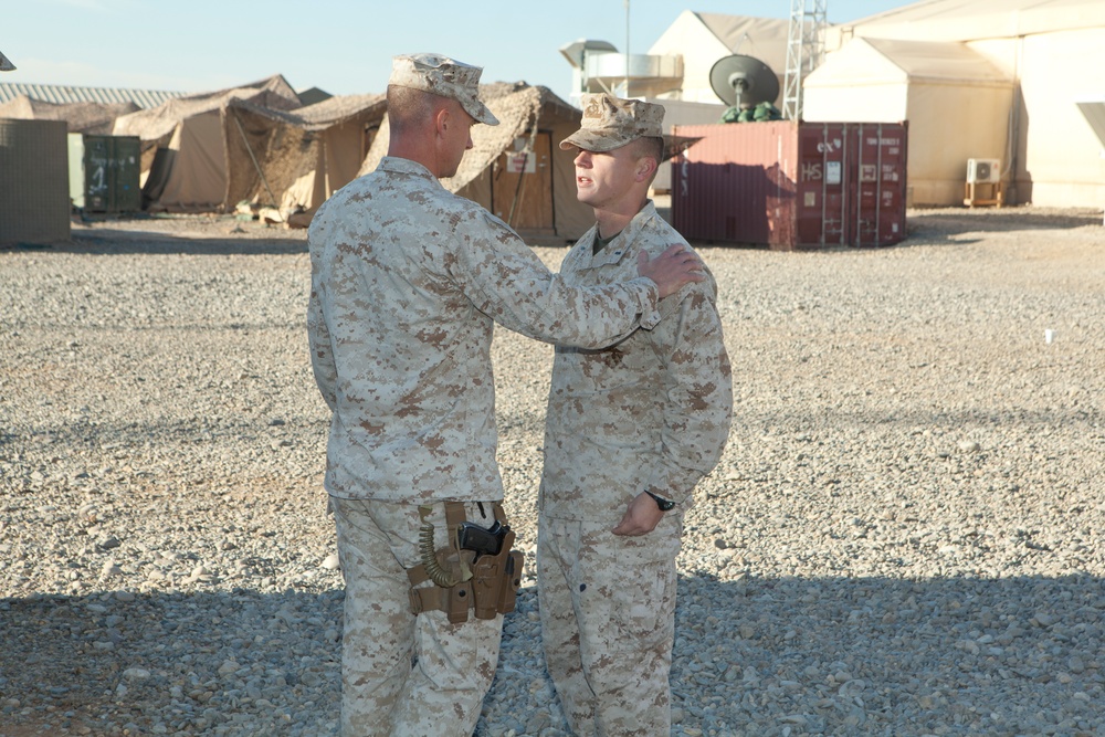 Geronimo Promotion Ceremony