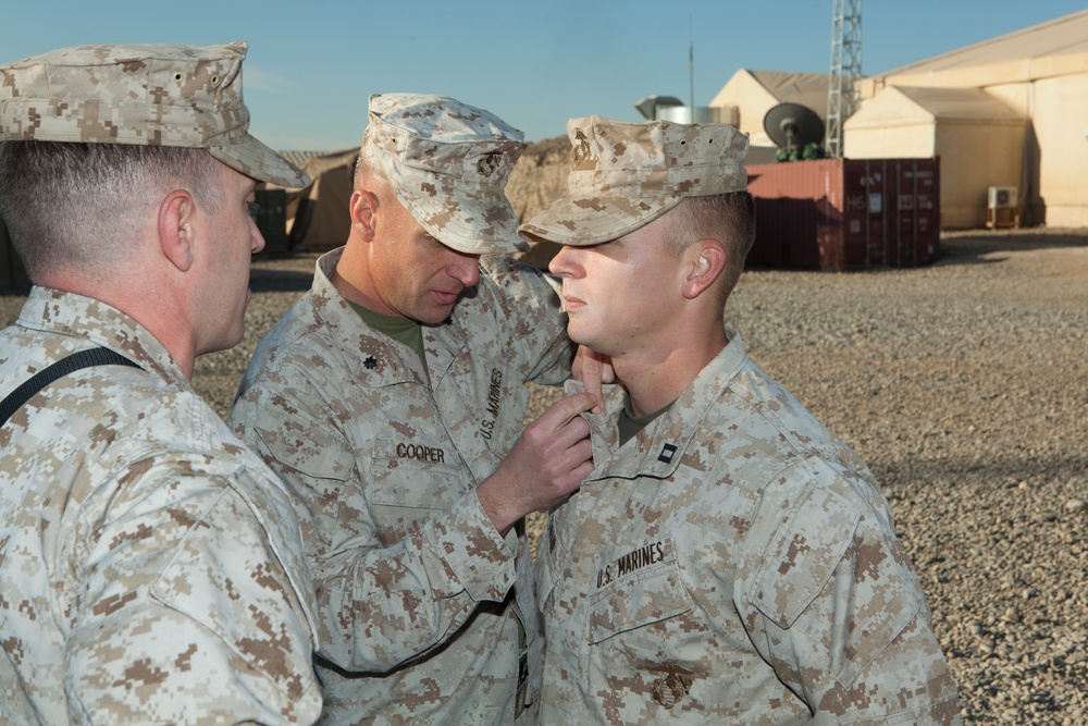 Geronimo Promotion Ceremony