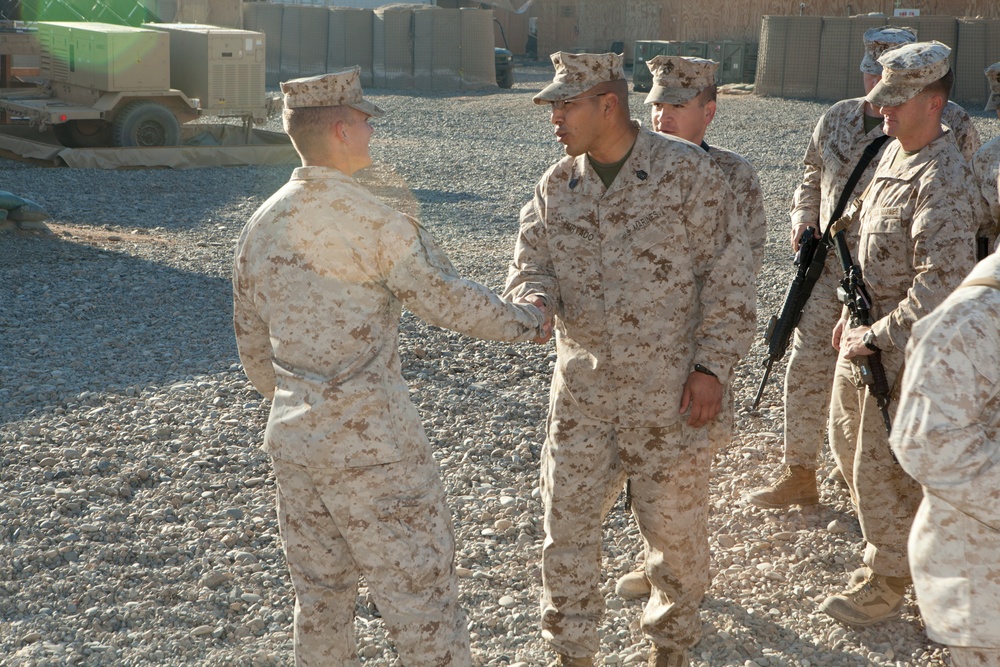 Geronimo Promotion Ceremony