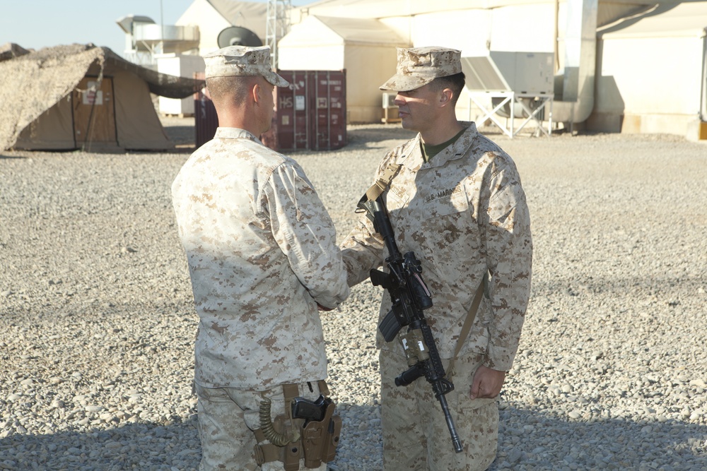 Geronimo Promotion Ceremony