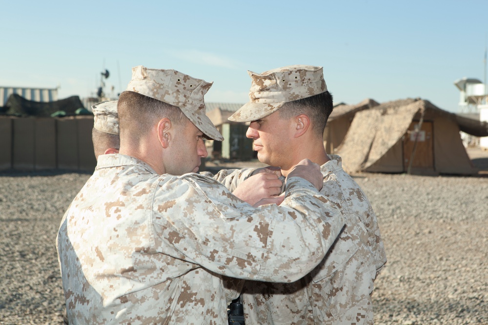 Geronimo Promotion Ceremony