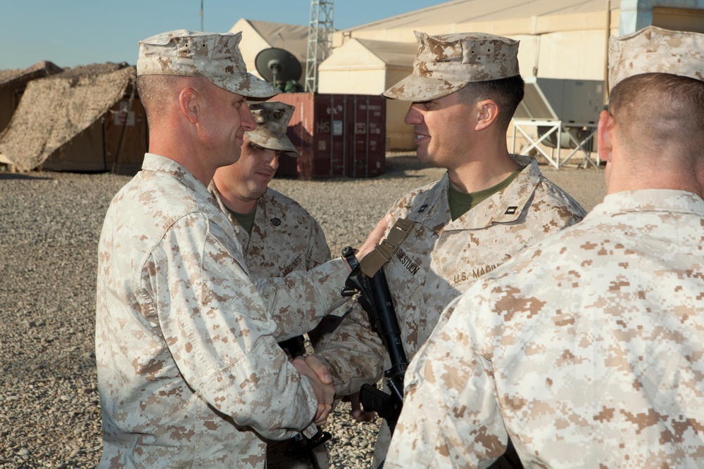 Geronimo Promotion Ceremony