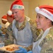 Service members lend a hand on Christmas Day