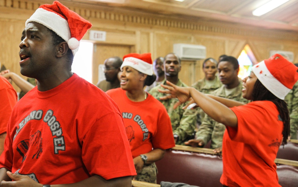 Choir rings aloud during the holiday season