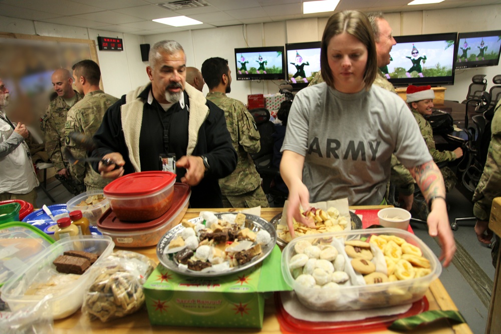FOB Salerno Christmas party